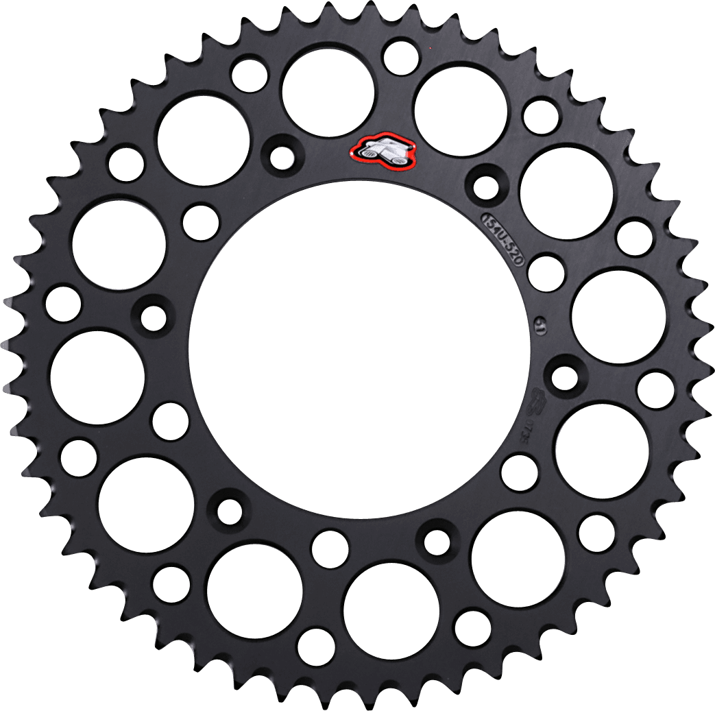 RENTHAL 1211-0033 Rear Sprocket - Aluminum - 51 Tooth - Black - Honda