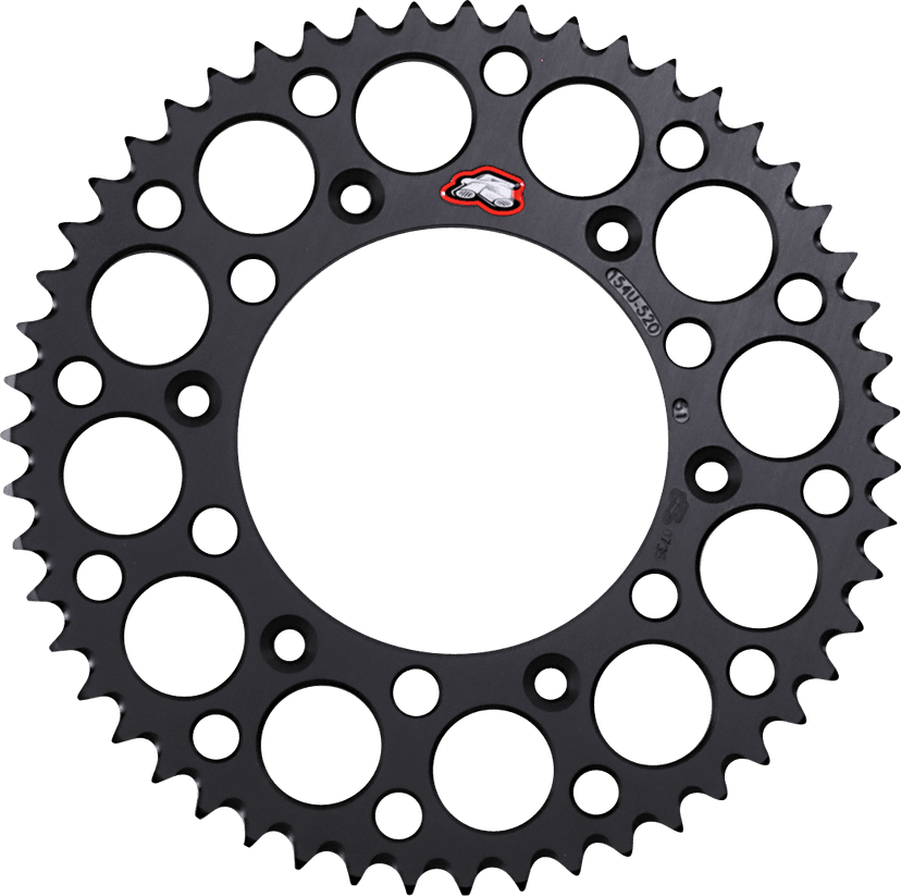 RENTHAL 1211-0033 Rear Sprocket - Aluminum - 51 Tooth - Black - Honda