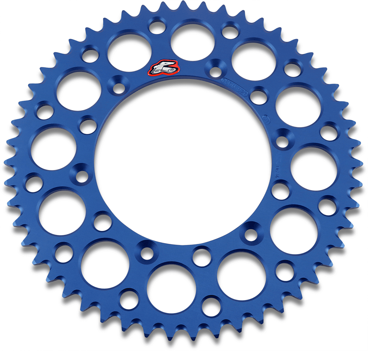 RENTHAL 1211-0167 Rear Sprocket - Aluminum - 51 Tooth - Blue - Yamaha