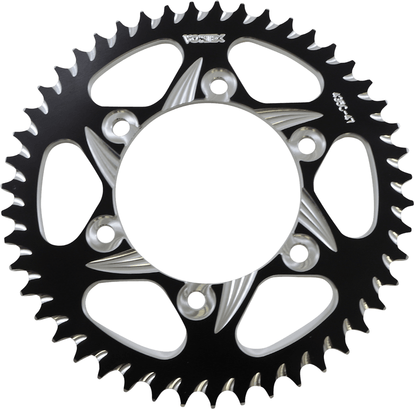 VORTEX 1211-1006 CAT5 Sprocket - Black - 47 Tooth