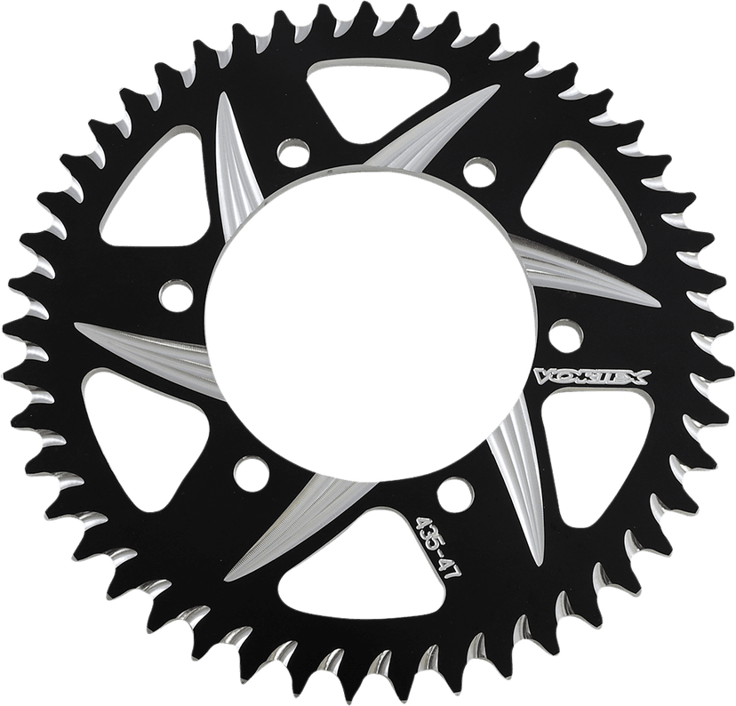 VORTEX 1211-1022 CAT5 Sprocket - Black - 47 Tooth