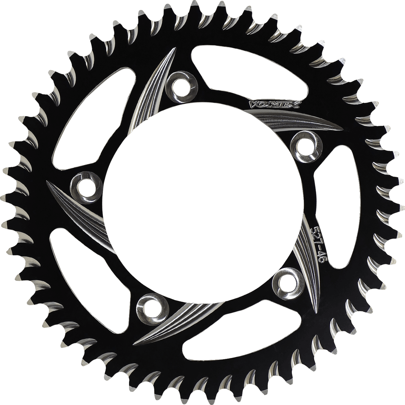VORTEX 1211-1055 CAT5 Sprocket - Black - 46 Tooth