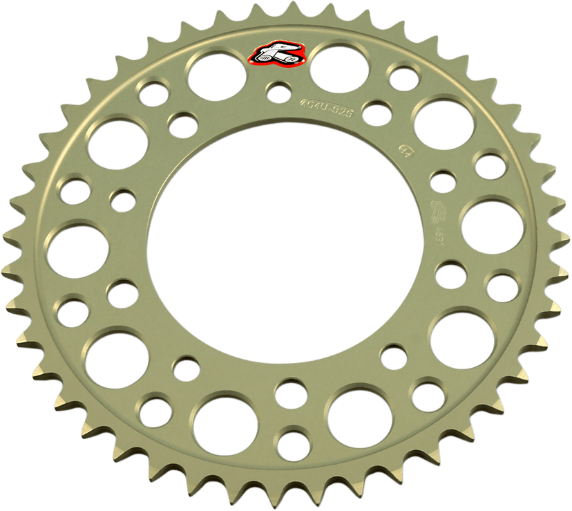 RENTHAL 1211-1690 Rear Sprocket - Aluminum - 44 Tooth - Honda/Yamaha