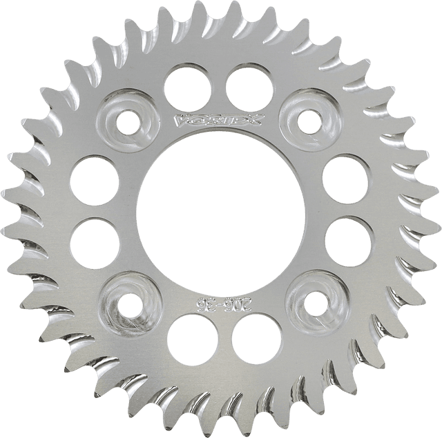 VORTEX 1211-1714 Aluminum Sprocket - Silver - Rear - 36 Tooth
