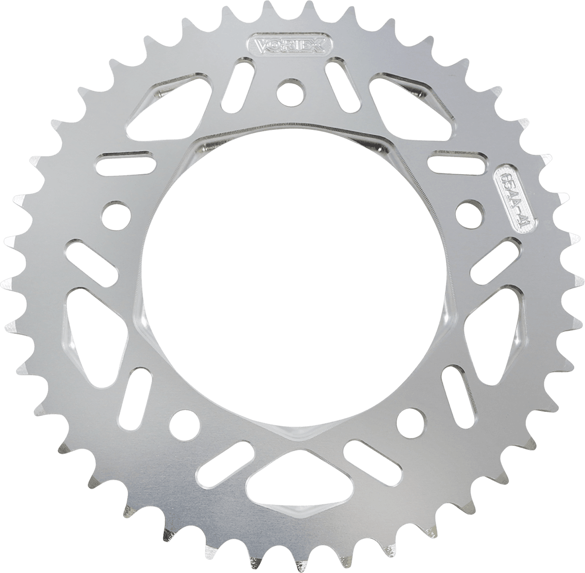 VORTEX 1211-1821 Aluminum Sprocket - Silver - Rear - 41 Tooth