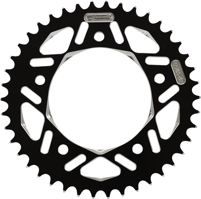 VORTEX 1211-1832 Aluminum Sprocket - Black - Rear - 42 Tooth