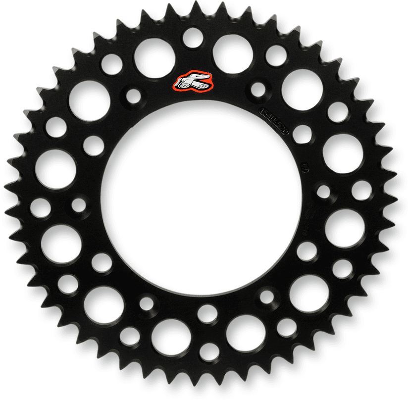RENTHAL 1211-1877 Rear Sprocket - Aluminum - 46 Tooth - Black - KTM