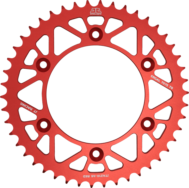 JT SPROCKETS 1211-2569 Rear Sprocket - Honda/Beta - Red - 48 Tooth — image 2 of 2