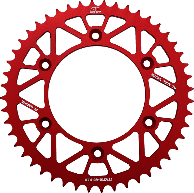JT SPROCKETS 1211-2569 Rear Sprocket - Honda/Beta - Red - 48 Tooth — image 1 of 2