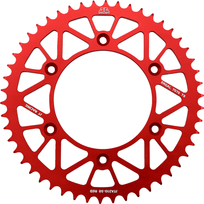 JT SPROCKETS 1211-2571 Rear Sprocket - Beta/Honda - Red - 50 Tooth