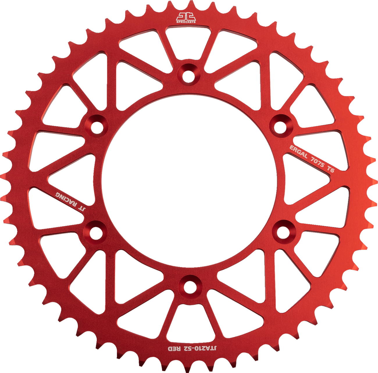 JT SPROCKETS 1211-2573 Rear Sprocket - Honda/Beta - Red - 52 Tooth