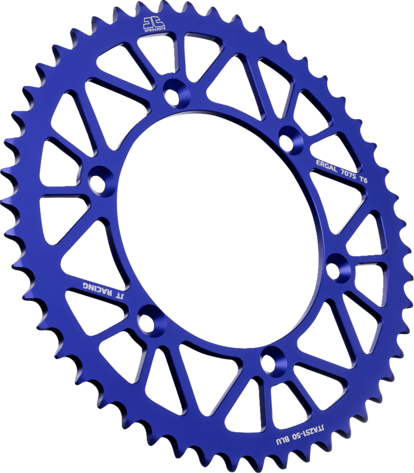 JT SPROCKETS 1211-2579 Rear Sprocket - Blue - 50 Tooth - Yamaha