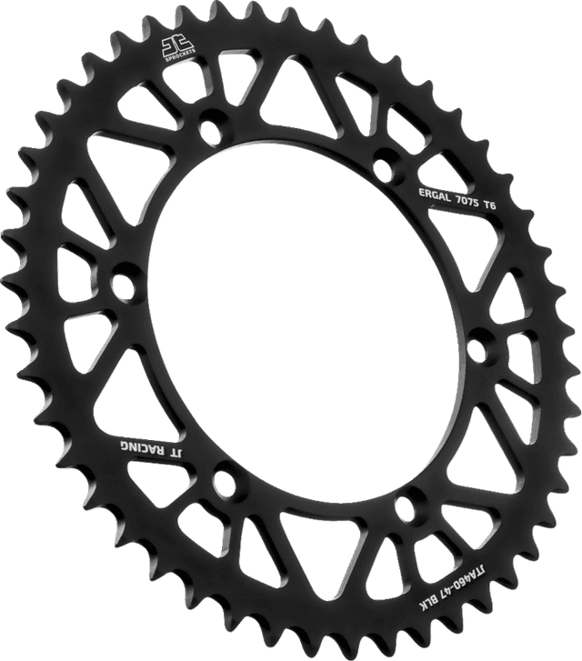 JT SPROCKETS 1211-2582 Rear Sprocket - Black - 47 Tooth - Kawasaki