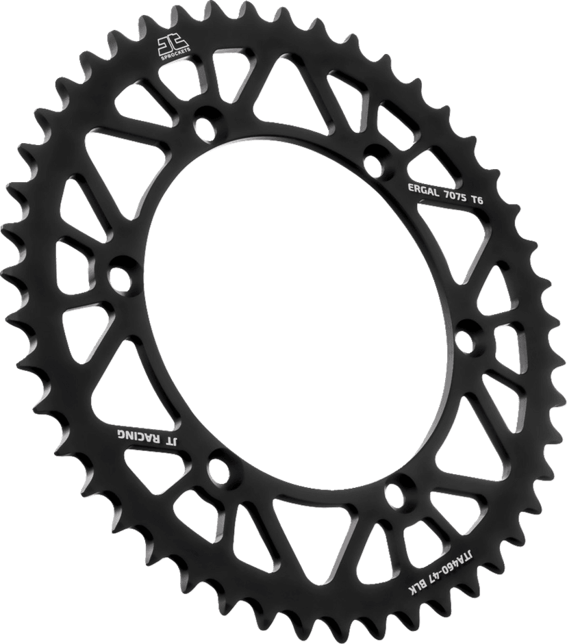 JT SPROCKETS 1211-2582 Rear Sprocket - Black - 47 Tooth - Kawasaki