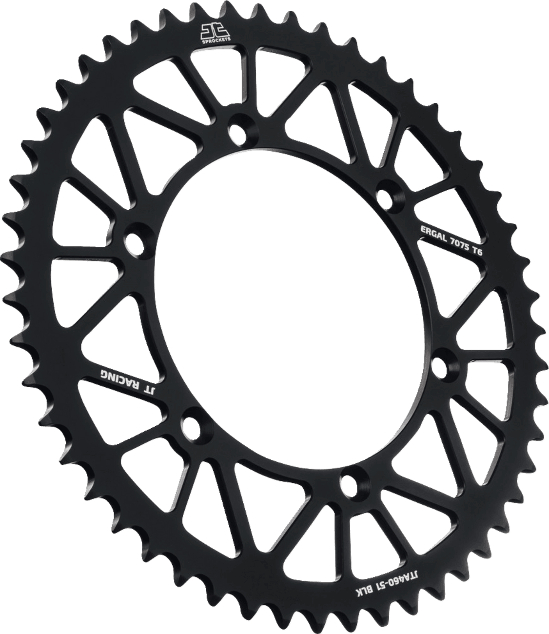 JT SPROCKETS 1211-2583 Rear Sprocket - Black - 51 Tooth - Kawasaki