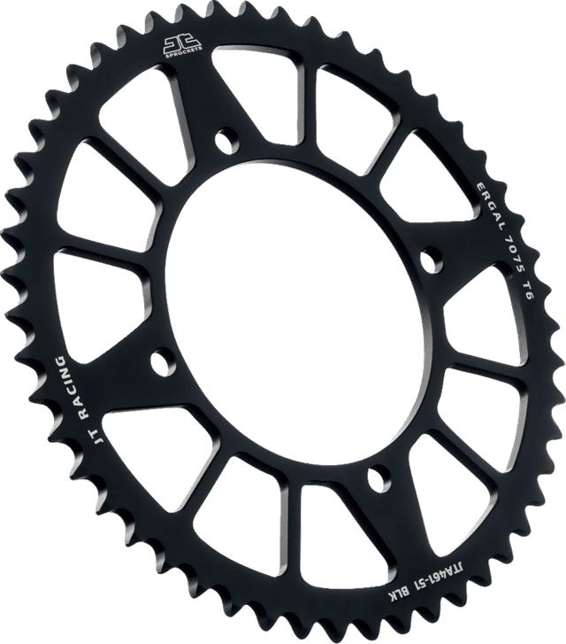 JT SPROCKETS 1211-2585 Rear Sprocket - Black - 51 Tooth - Kawasaki