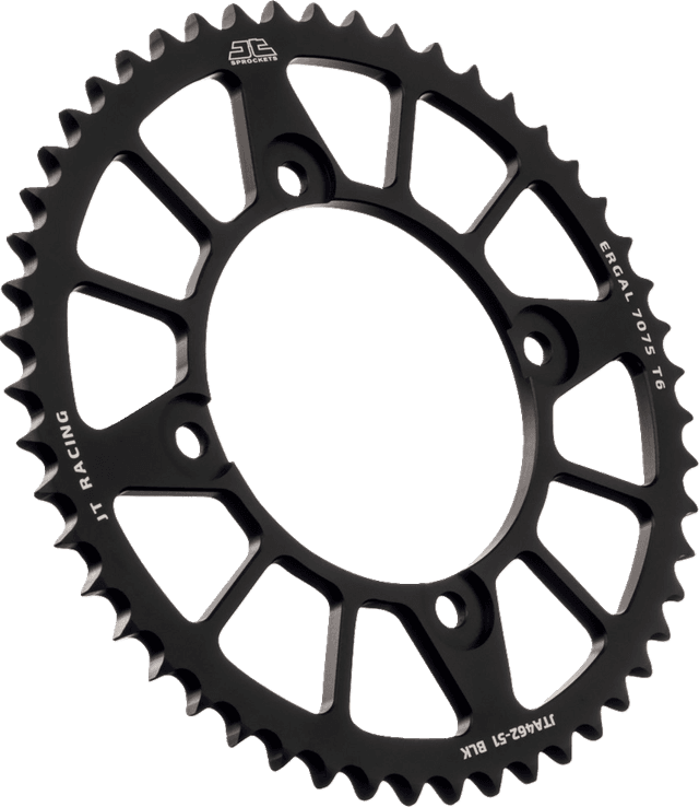 JT SPROCKETS 1211-2586 Rear Sprocket - Kawasaki - Black - 51 Tooth