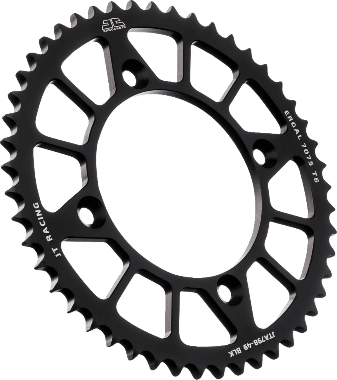JT SPROCKETS 1211-2592 Rear Sprocket - Black - 49 Tooth - Suzuki/Yamaha