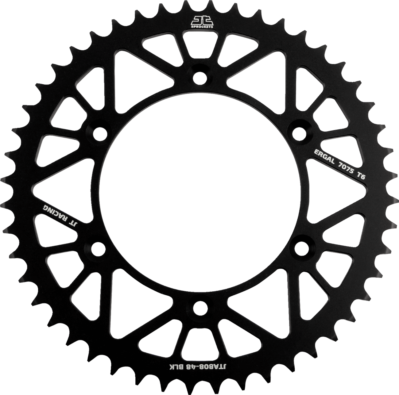 JT SPROCKETS 1211-2595 Rear Sprocket - Suzuki - Black - 48 Tooth