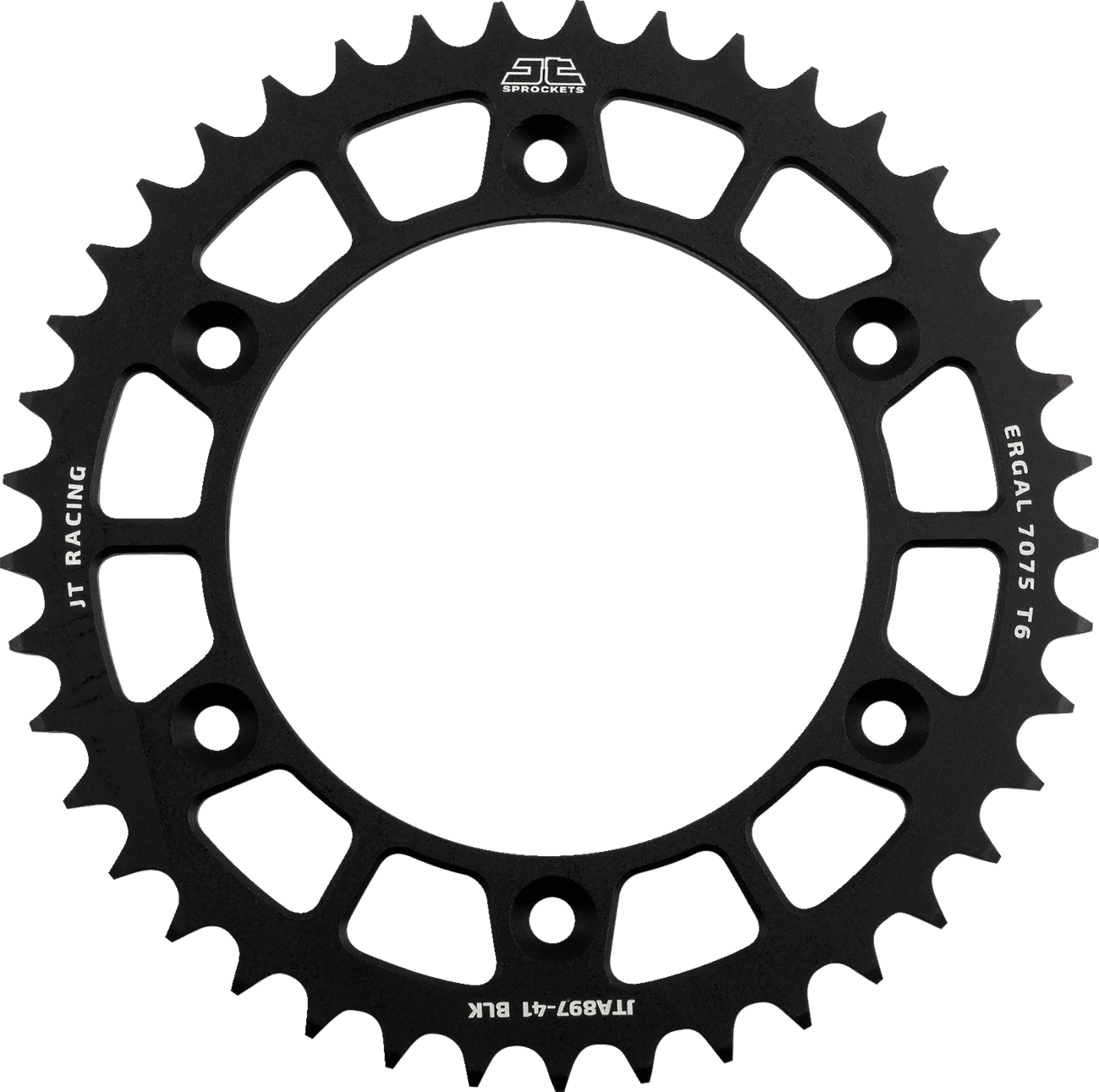 JT SPROCKETS 1211-2628 Rear Sprocket - Black - 41 Tooth