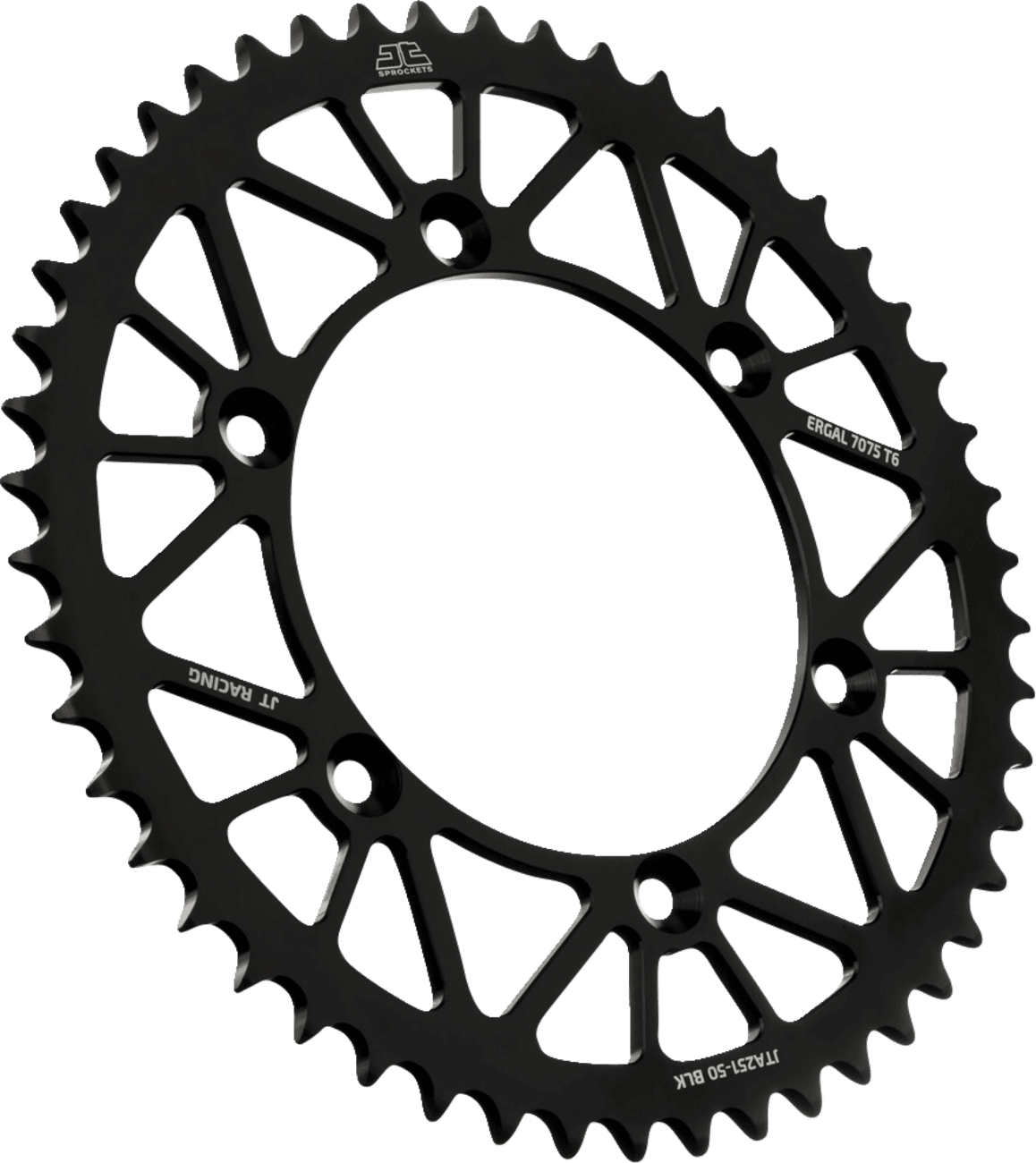 JT SPROCKETS 1211-2649 Rear Sprocket - Black - 50 Tooth - Yamaha