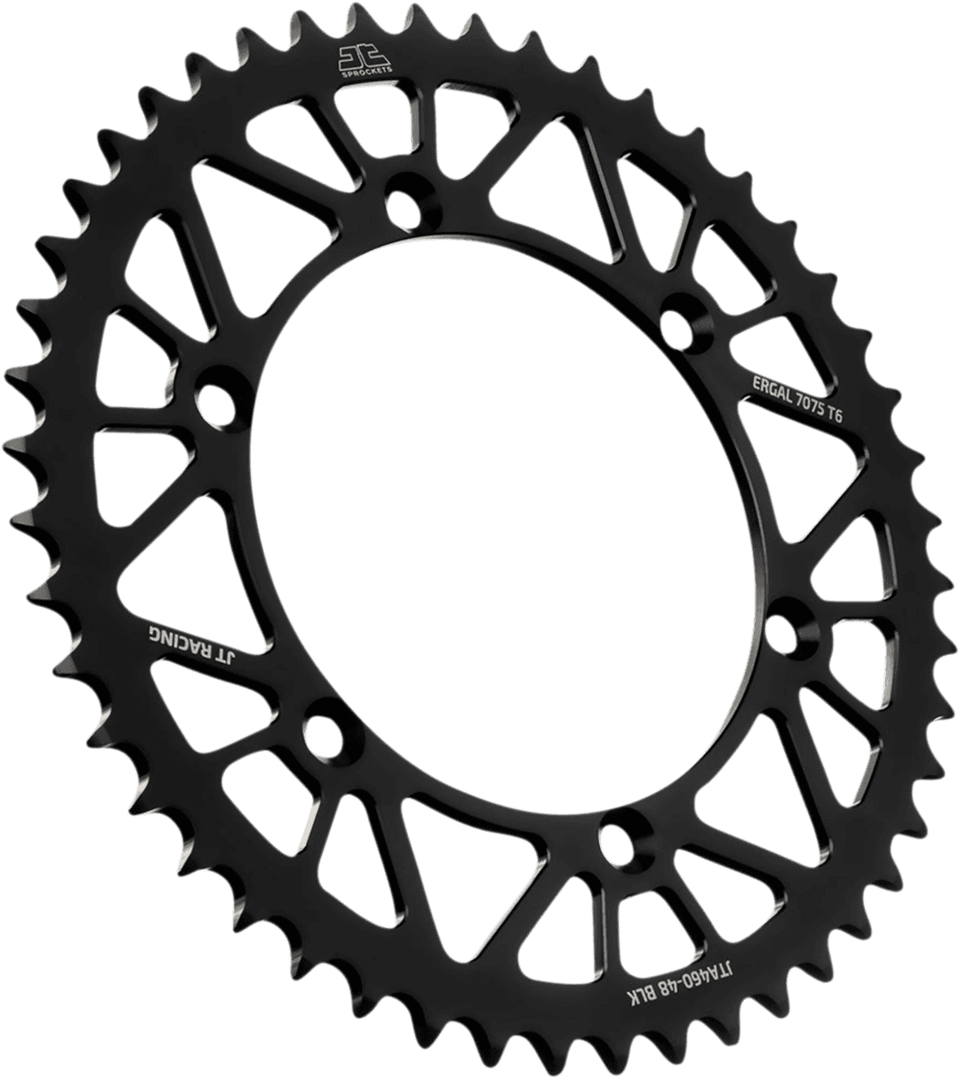 JT SPROCKETS 1211-2652 Rear Sprocket - Kawasaki - Black - 48 Tooth