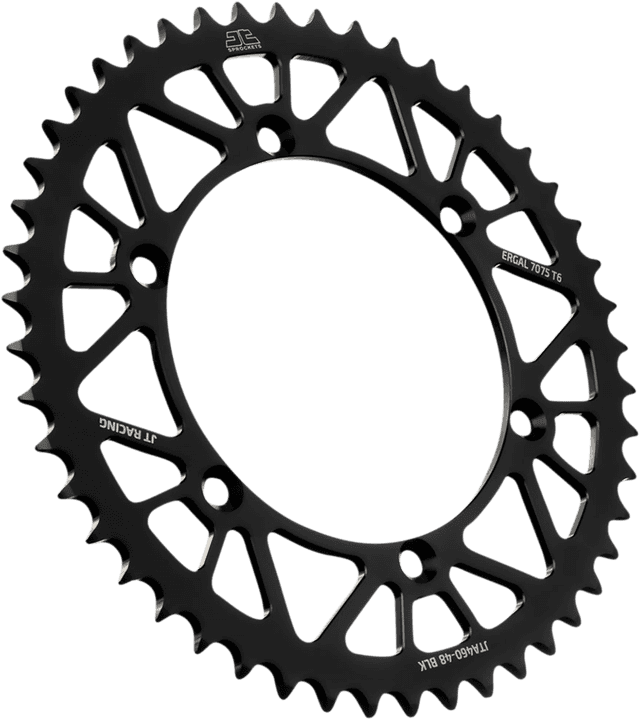 JT SPROCKETS 1211-2652 Rear Sprocket - Kawasaki - Black - 48 Tooth