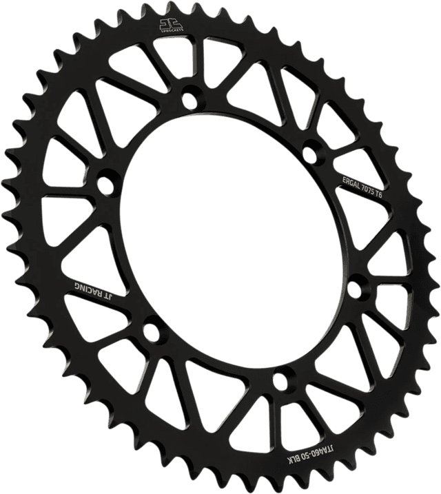 JT SPROCKETS 1211-2654 Rear Sprocket - Kawasaki - Black - 50 Tooth