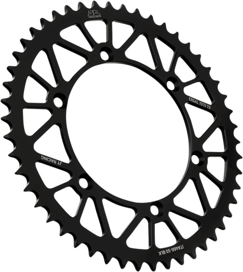 JT SPROCKETS 1211-2654 Rear Sprocket - Kawasaki - Black - 50 Tooth
