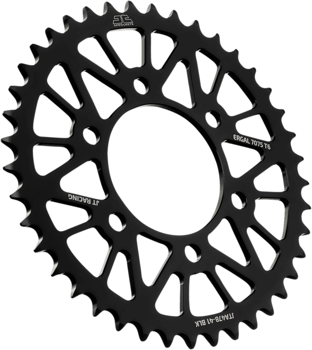 JT SPROCKETS 1211-2657 Rear Sprocket - Kawasaki - Black - 41-Tooth