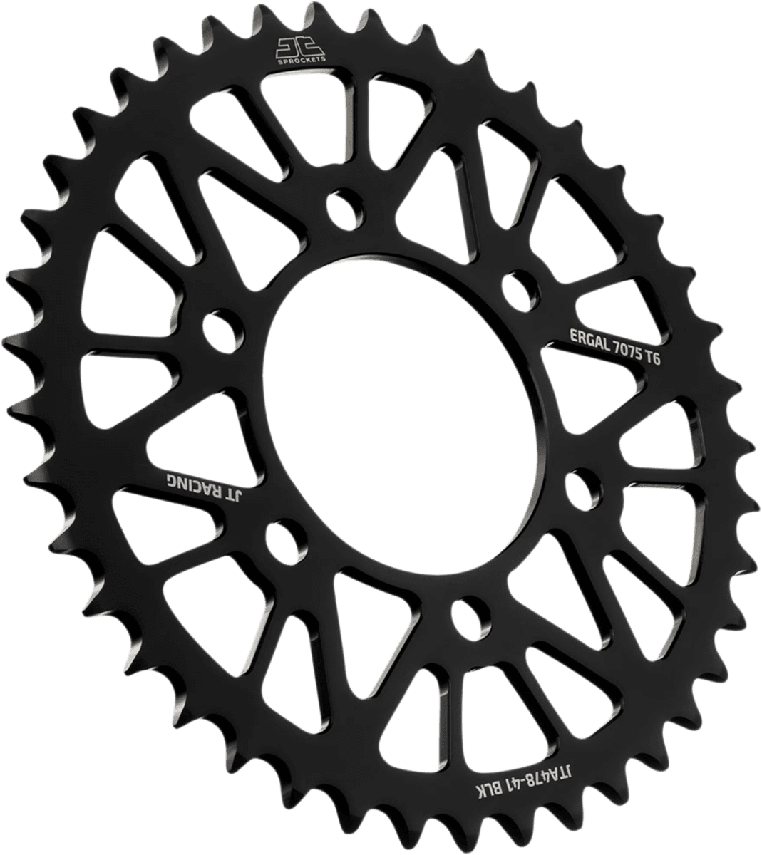 JT SPROCKETS 1211-2657 Rear Sprocket - Kawasaki - Black - 41-Tooth