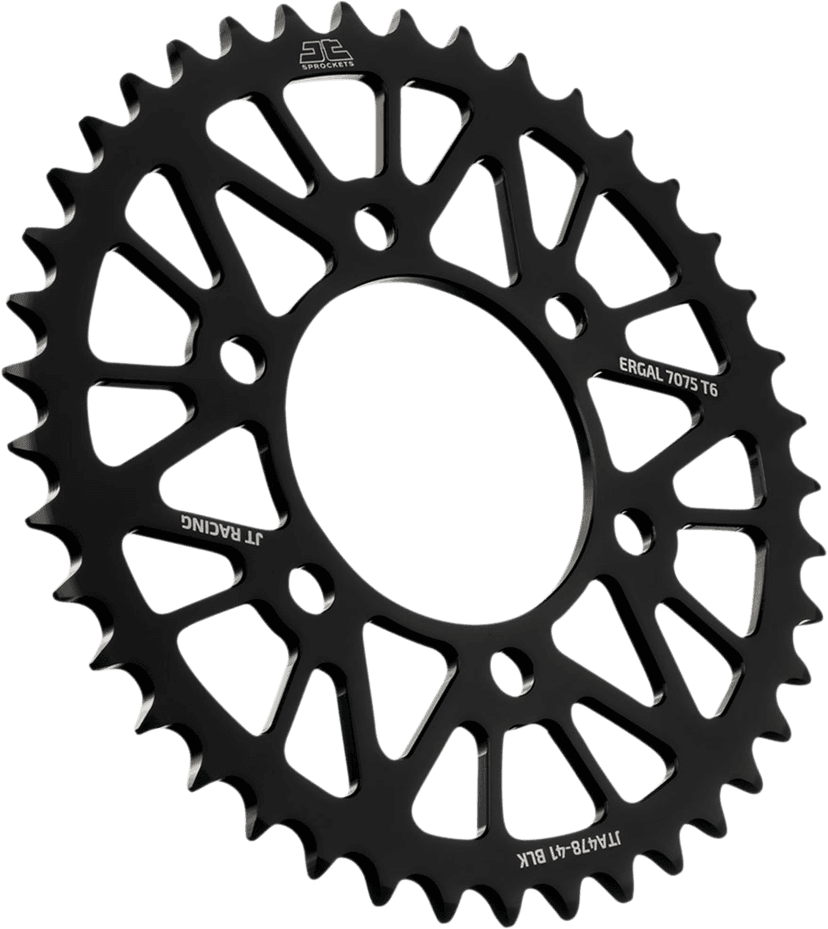 JT SPROCKETS 1211-2657 Rear Sprocket - Kawasaki - Black - 41-Tooth