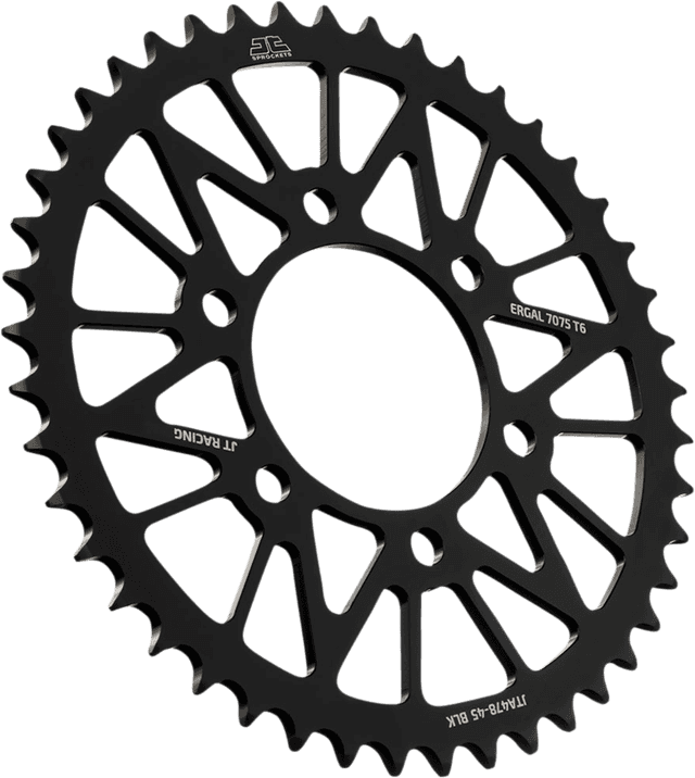 JT SPROCKETS 1211-2661 Rear Sprocket - Kawasaki - Black - 45-Tooth
