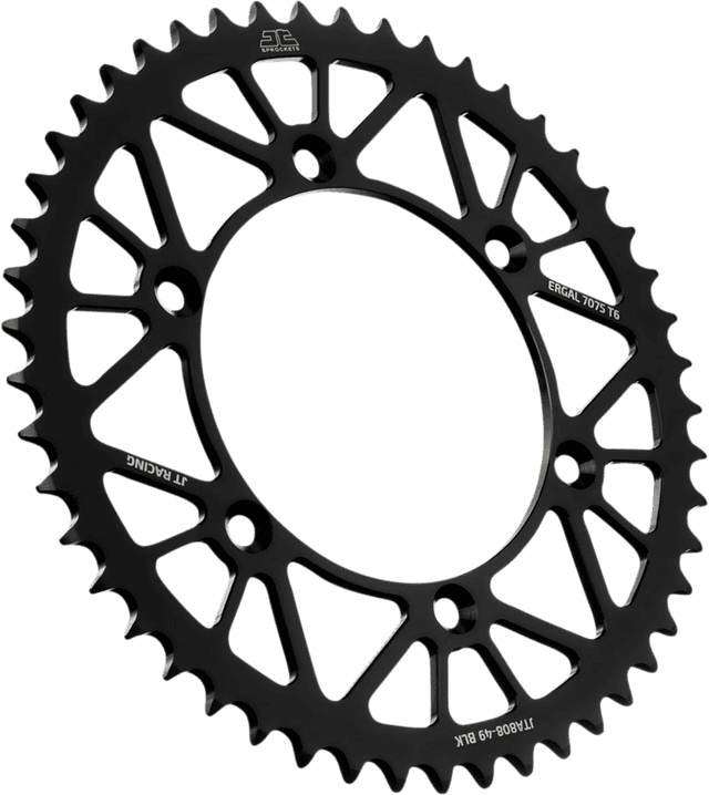 JT SPROCKETS 1211-2669 Rear Sprocket - Suzuki - Black - 49-Tooth