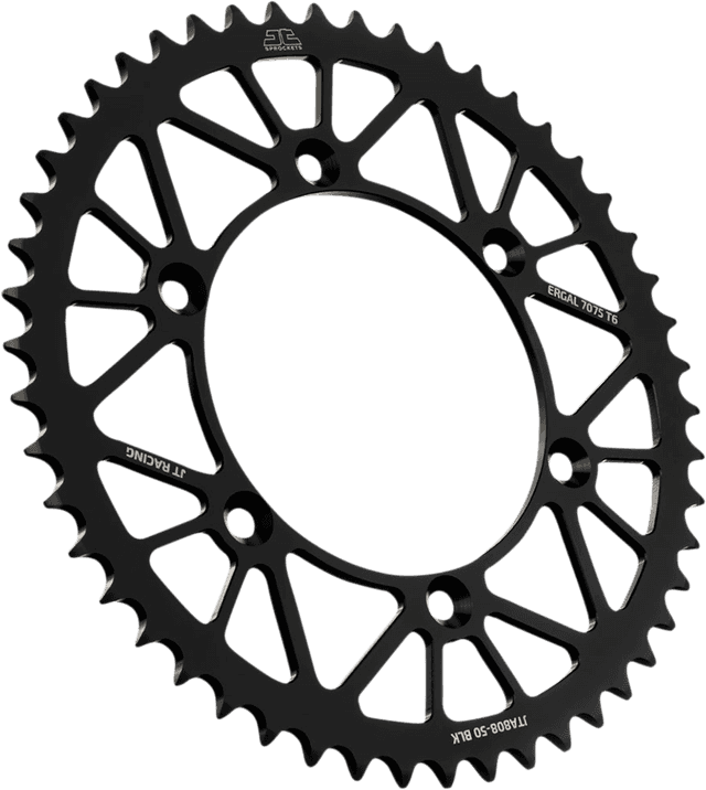 JT SPROCKETS 1211-2670 Rear Sprocket - Suzuki - Black - 50-Tooth