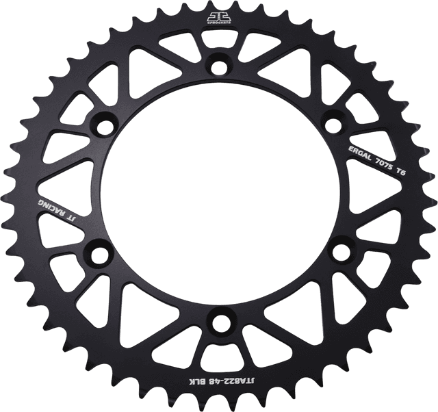 JT SPROCKETS 1211-2672 Rear Sprocket - Black - 48 Tooth