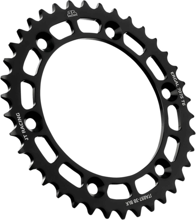 JT SPROCKETS 1211-2676 Rear Sprocket - Black - 38-Tooth