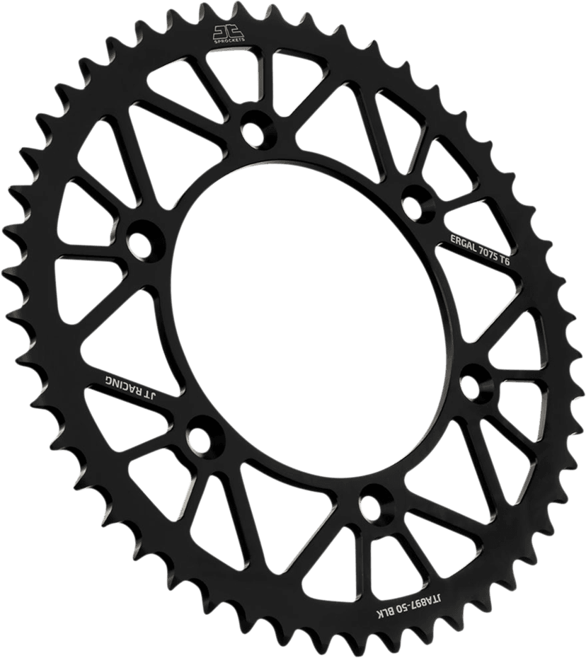 JT SPROCKETS 1211-2683 Rear Sprocket - Black - 50-Tooth