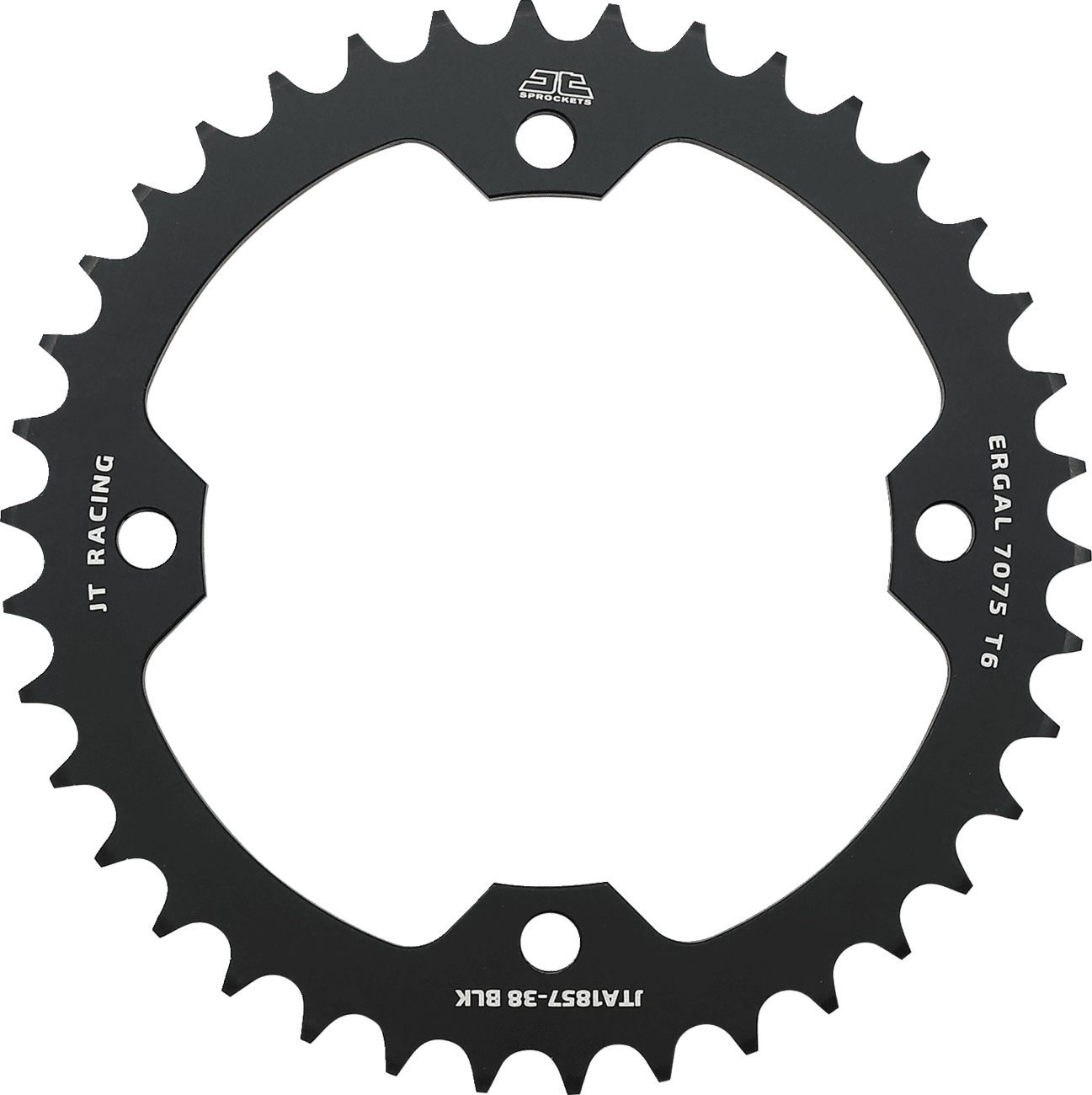 JT SPROCKETS 1211-2711 Sprocket - Yamaha - Black - 38 Tooth