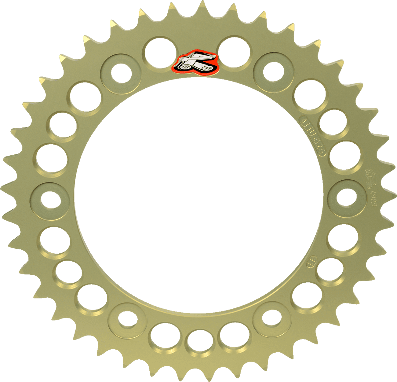 RENTHAL 1211-2715 Rear Sprocket - Aluminum - 40 Tooth - Aprilia
