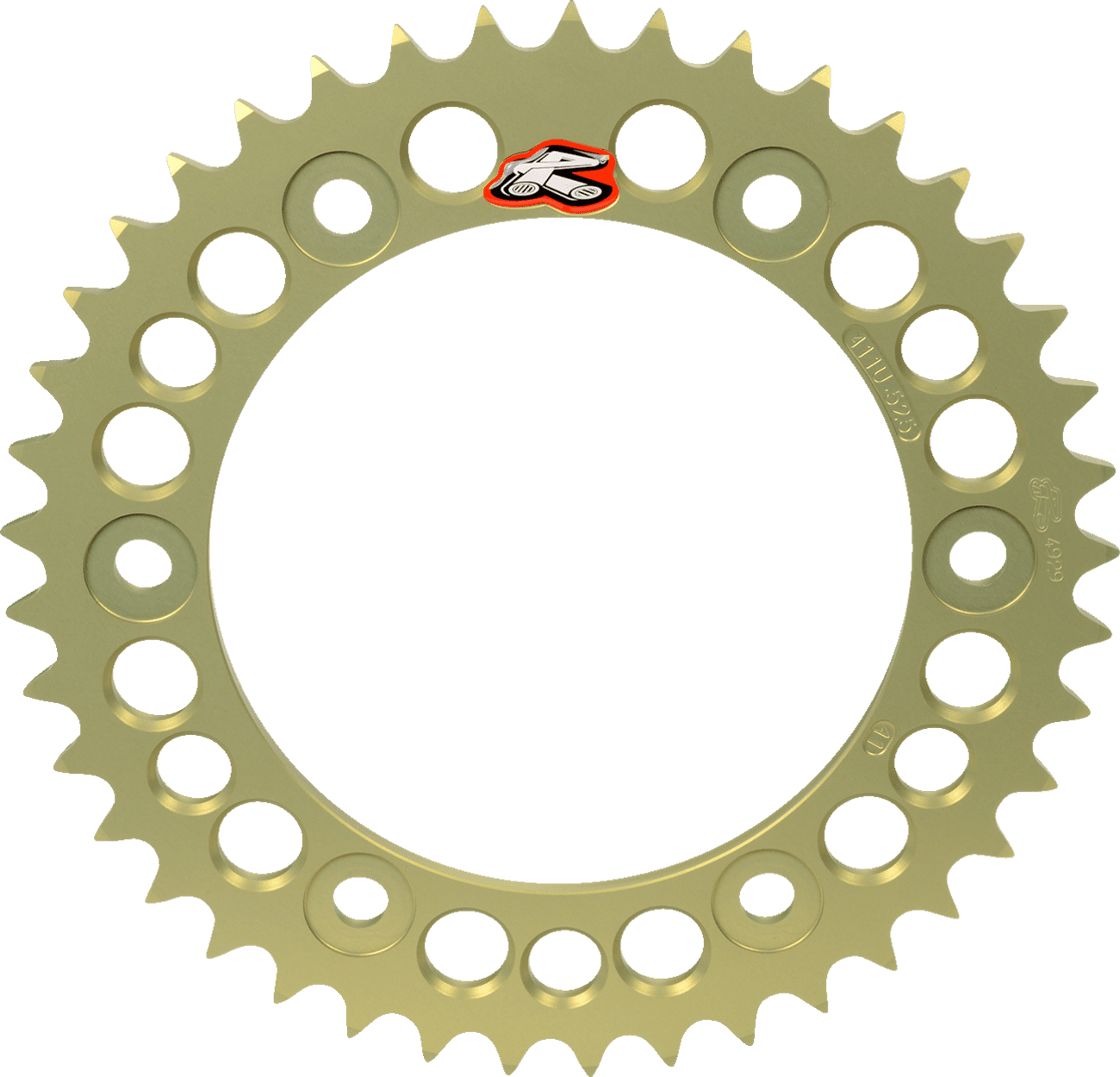 RENTHAL 1211-2715 Rear Sprocket - Aluminum - 40 Tooth - Aprilia