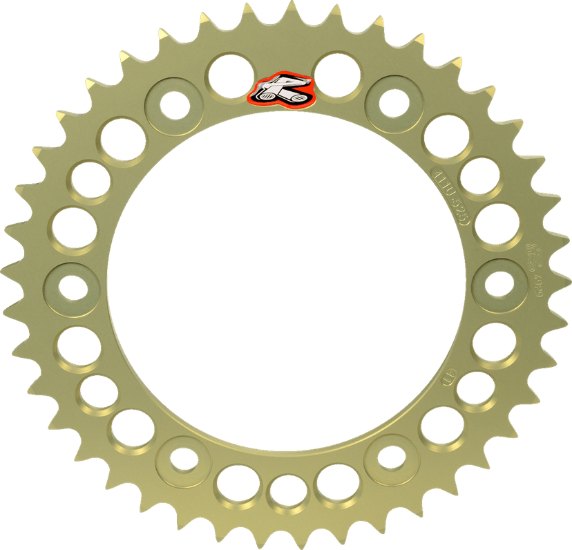 RENTHAL 1211-2715 Rear Sprocket - Aluminum - 40 Tooth - Aprilia
