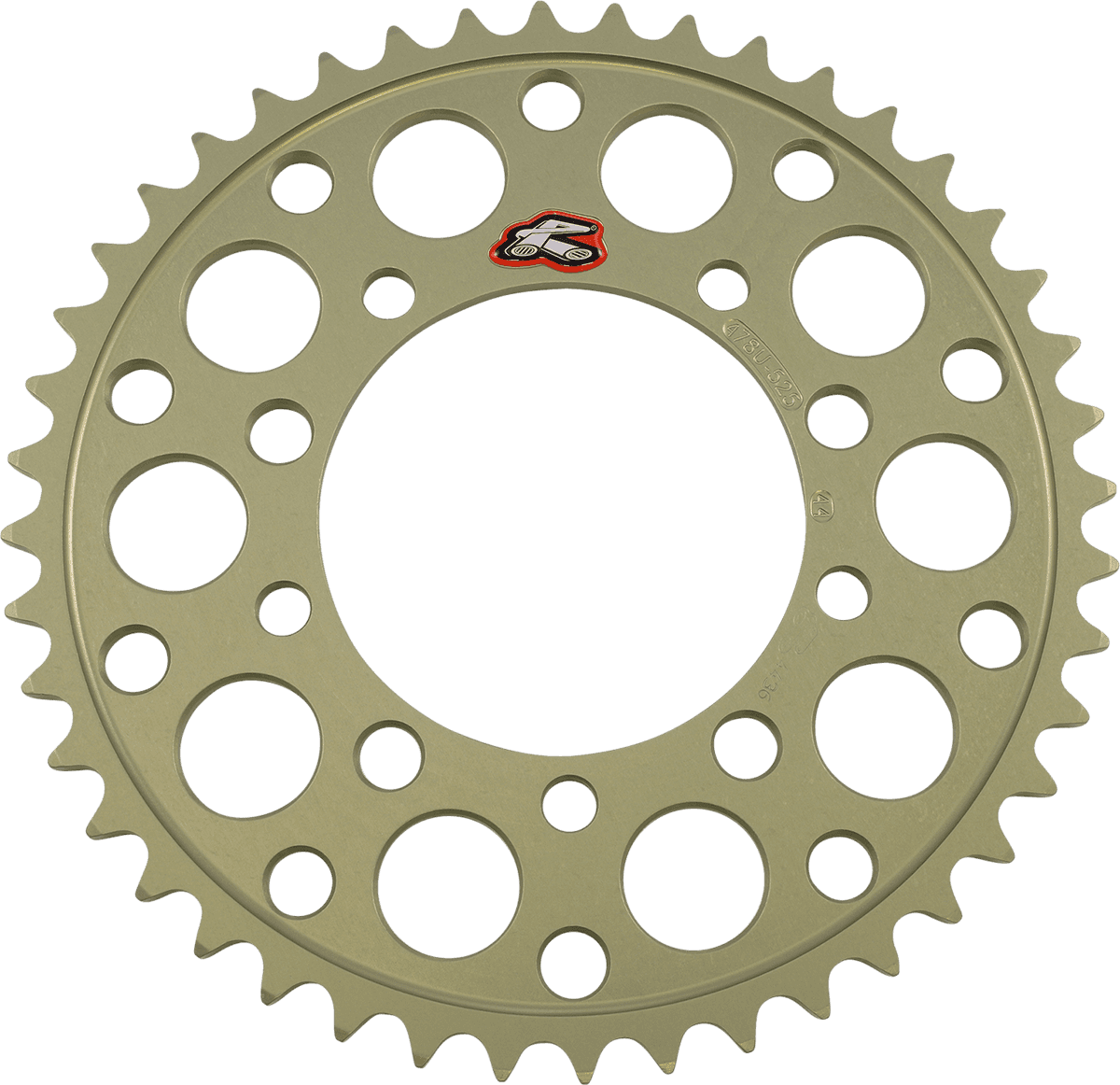 RENTHAL 1211-2719 Rear Sprocket - Aluminum - 44 Tooth - Aprilia