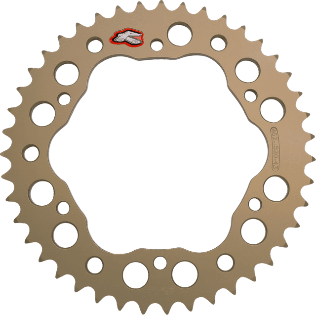 RENTHAL 1211-2741 Rear Sprocket - Aluminum - 43 Tooth - Ducati