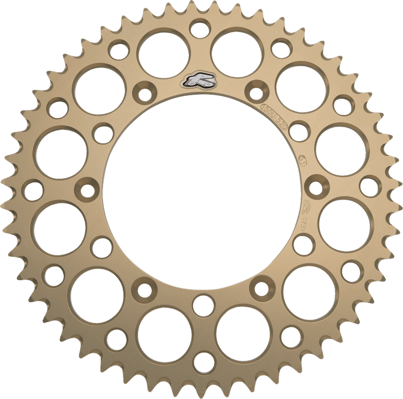 RENTHAL 1211-2777 Rear Sprocket - Aluminum - 51 Tooth - Yamaha