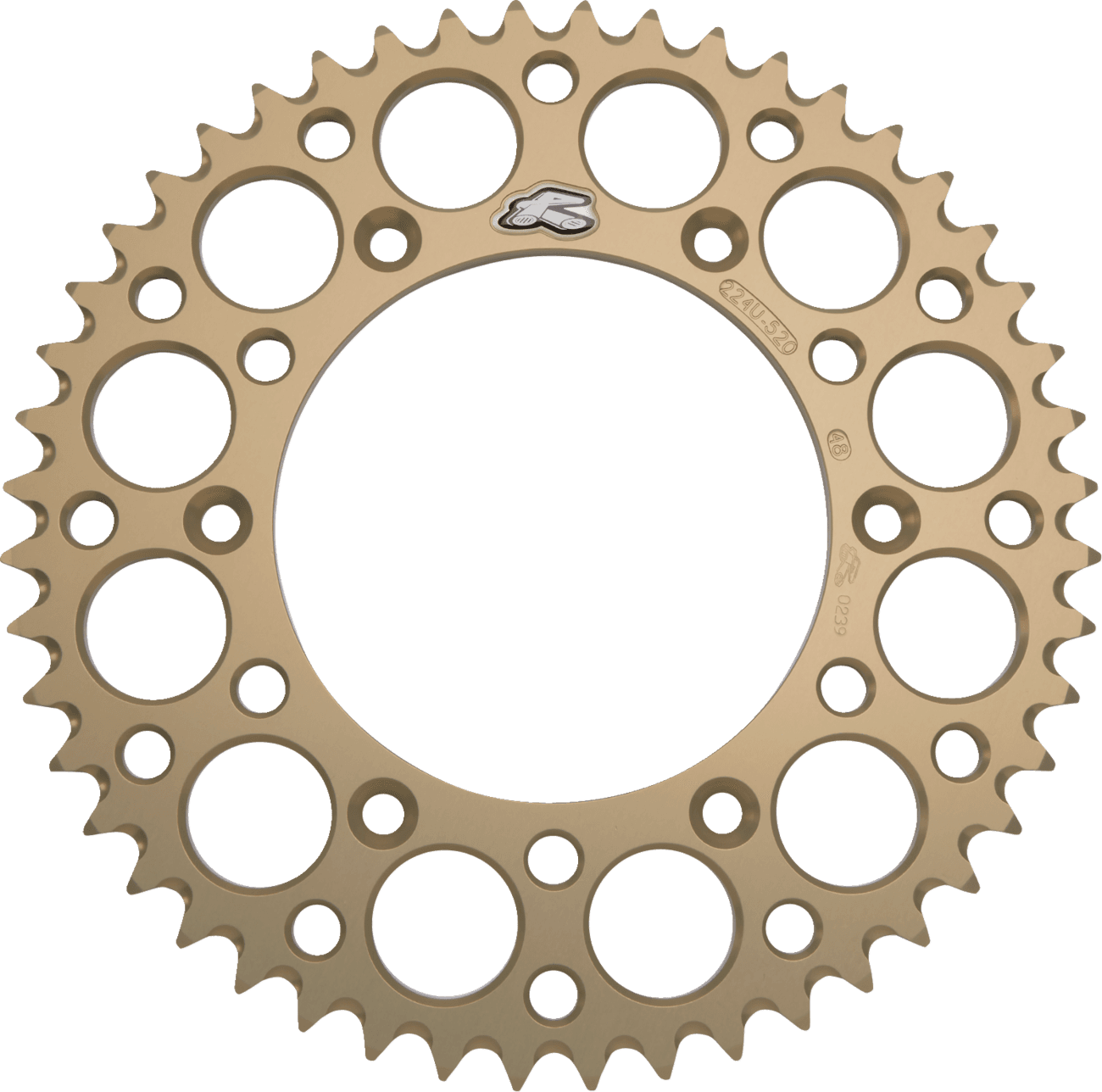 RENTHAL 1211-2782 Rear Sprocket - Aluminum - 48 Tooth - Hard Anodized