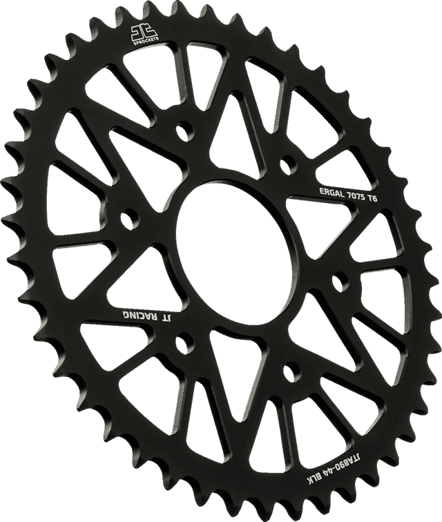 JT SPROCKETS 1211-2850 Rear Sprocket - Aluminum - 44 Tooth - Black - RC 390