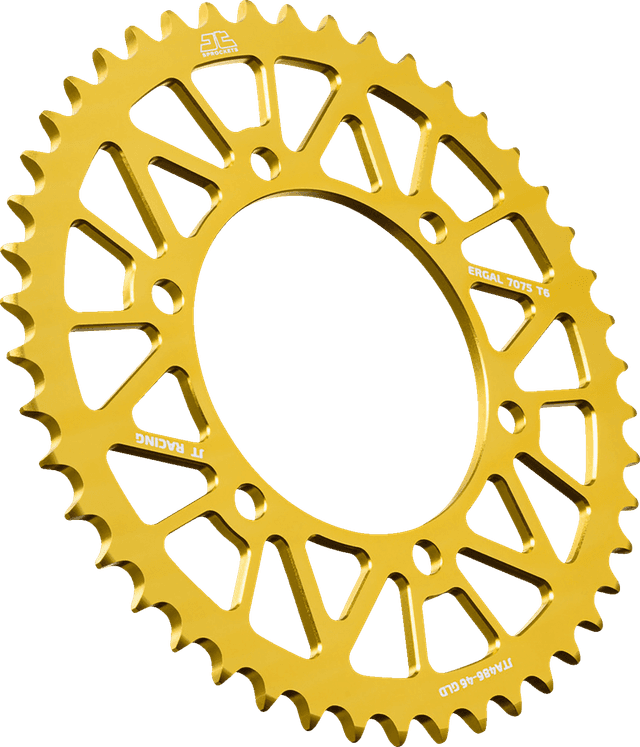 JT SPROCKETS 1211-2870 Rear Sprocket - Aluminum - 46 Tooth - Gold - KLE 300/FZ6