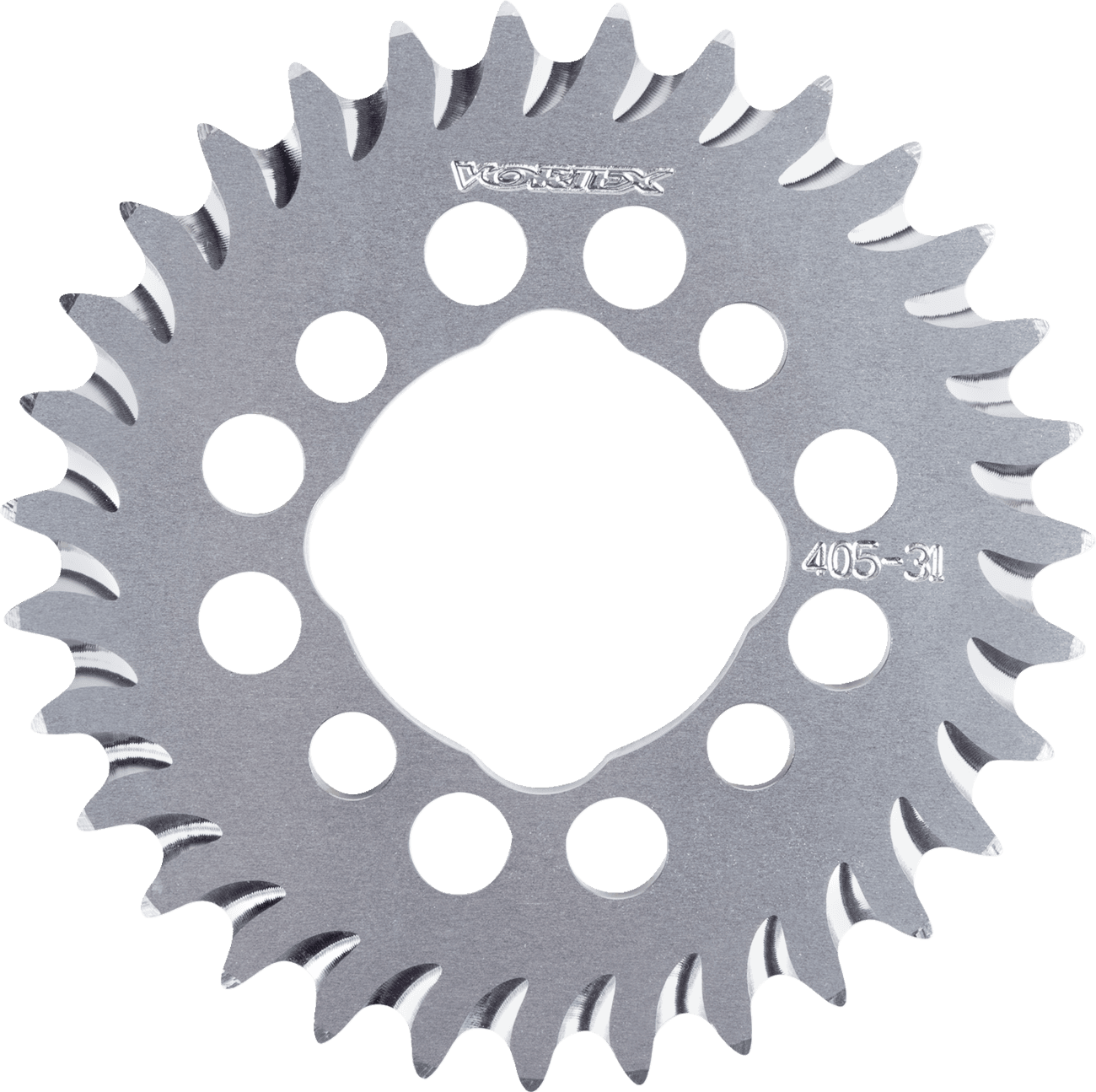 VORTEX 1211-2878 Rear Sprocket - Aluminum - 31 Tooth - Silver - Z 125 Pro