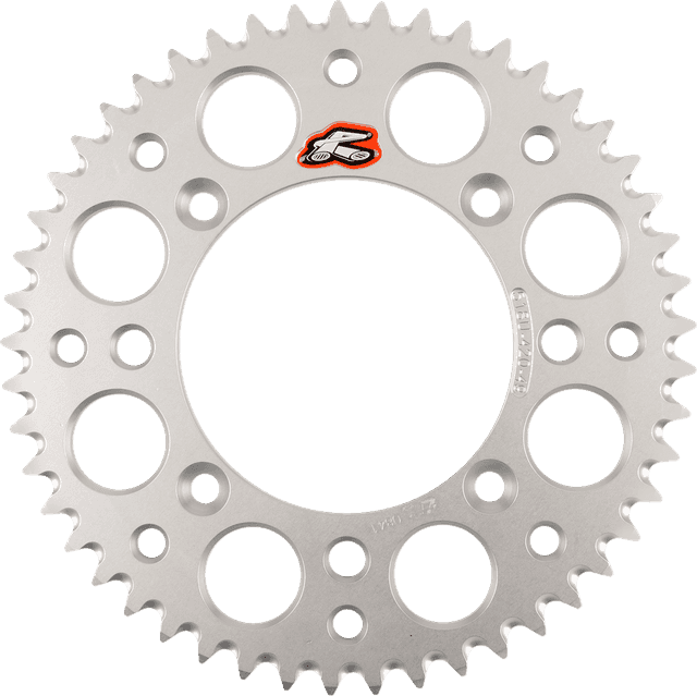 RENTHAL 1211-2893 Rear Sprocket - Aluminum - 49 Tooth - Silver - KTM